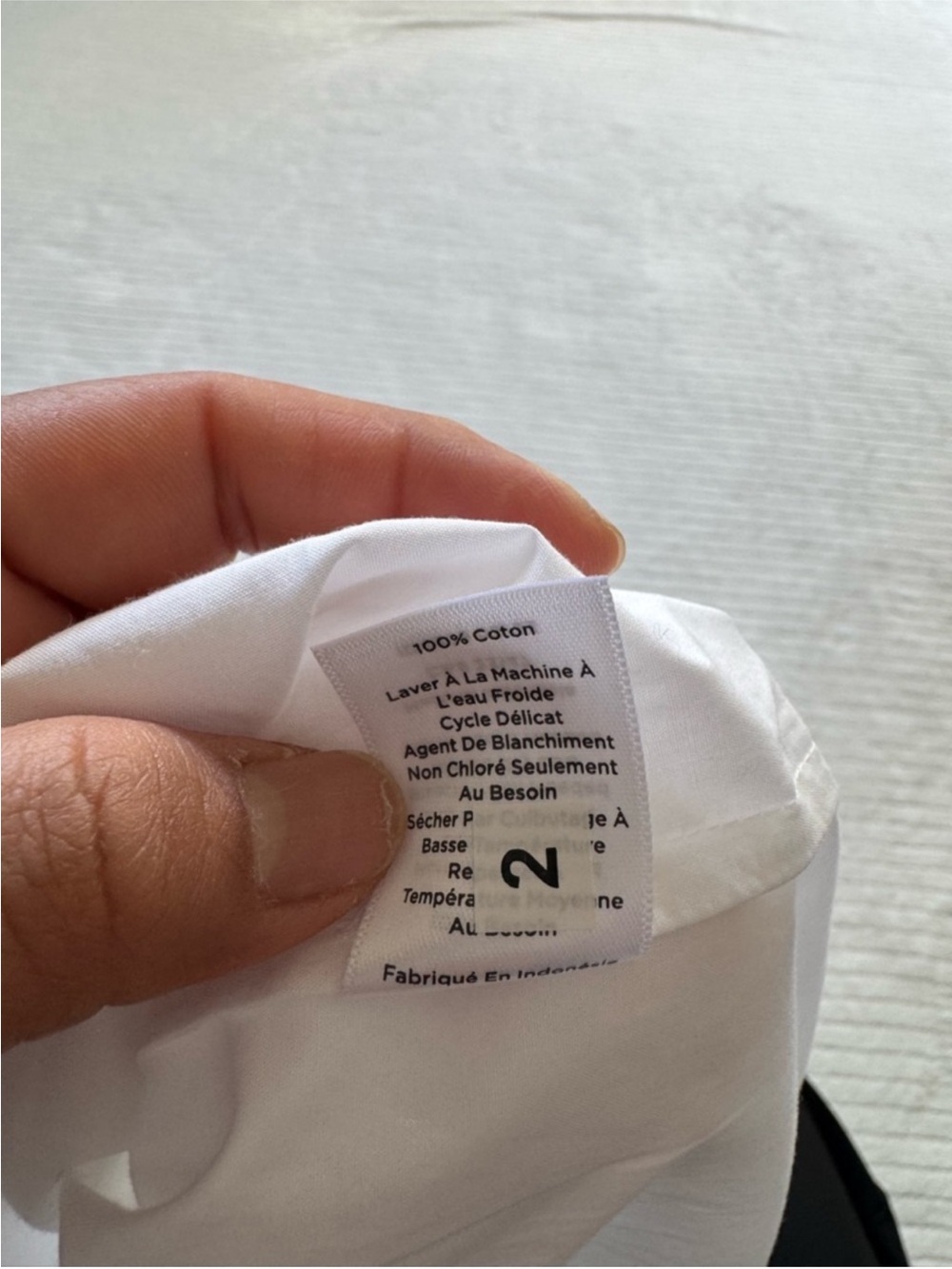 Talbots White Button-Down Cotton Shirt - Picture 11 of 12